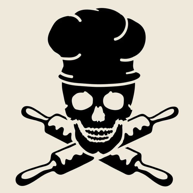 chef skull cook skull