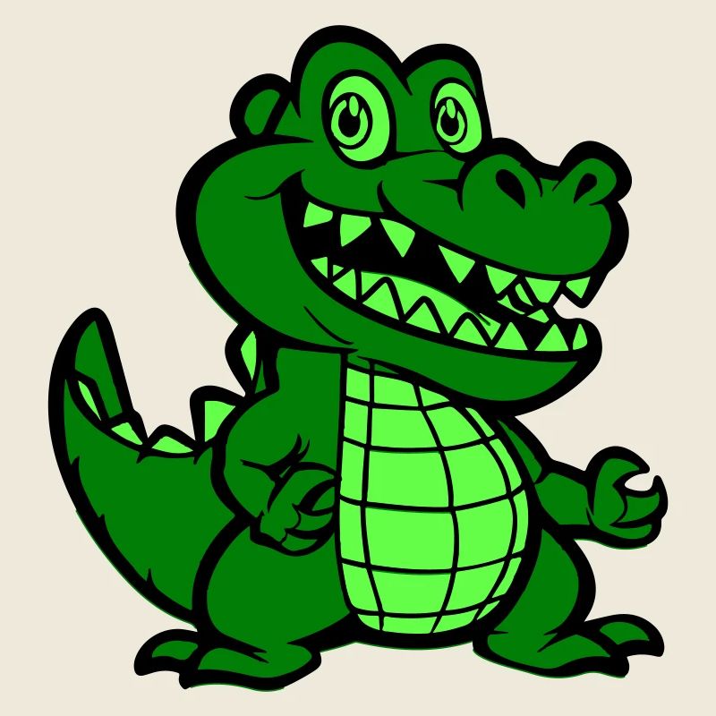 Bande dessinée crocodile