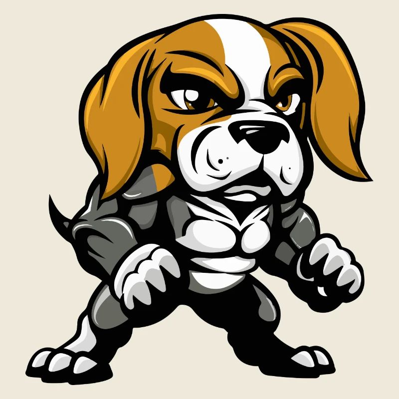Beagle Hund Comic