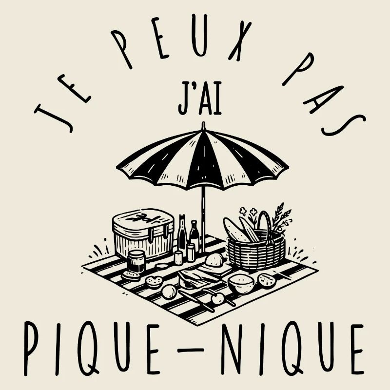 Ich kann nicht, ich mache ein Picknick.