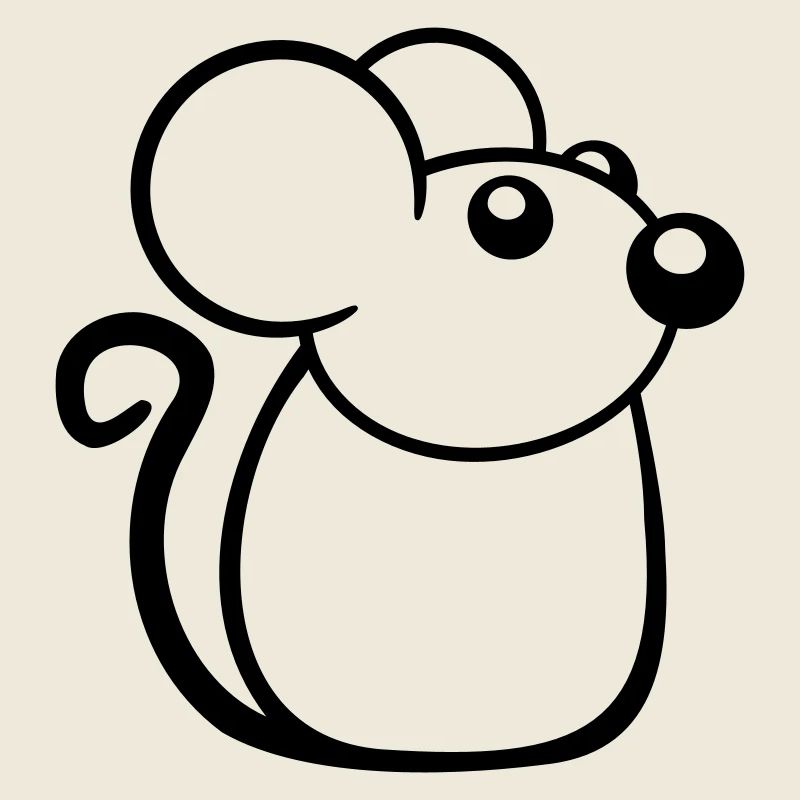 Mouse Mouse Cute Little Rat Rodent Friendly
