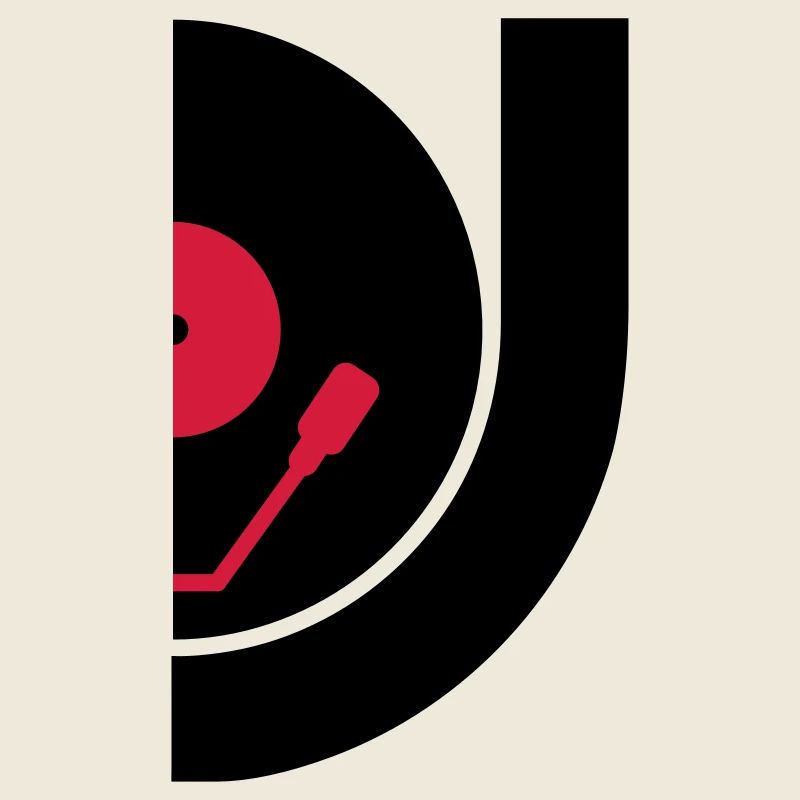 DJ Record Vinyl Plate