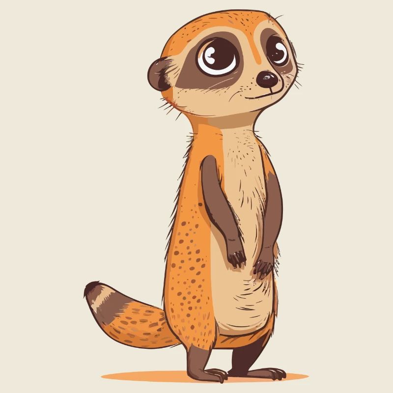 süßes Erdmännchen