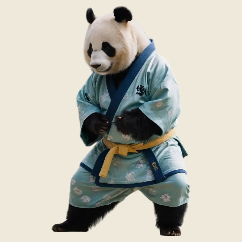 Panda sportif