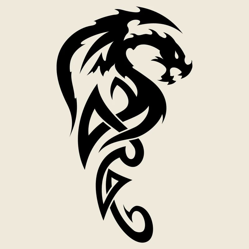 tribal dragon