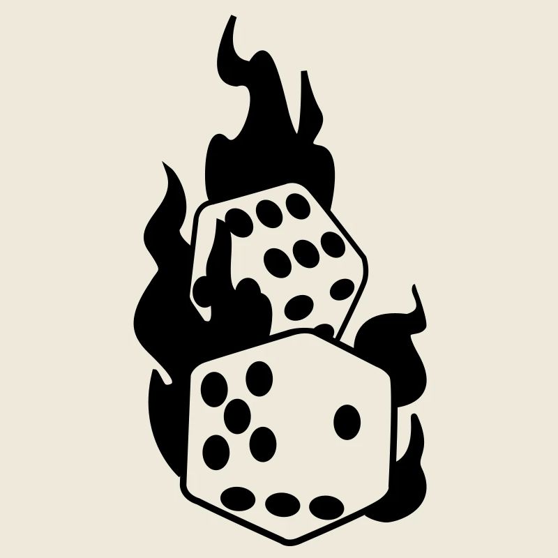 dices in flames