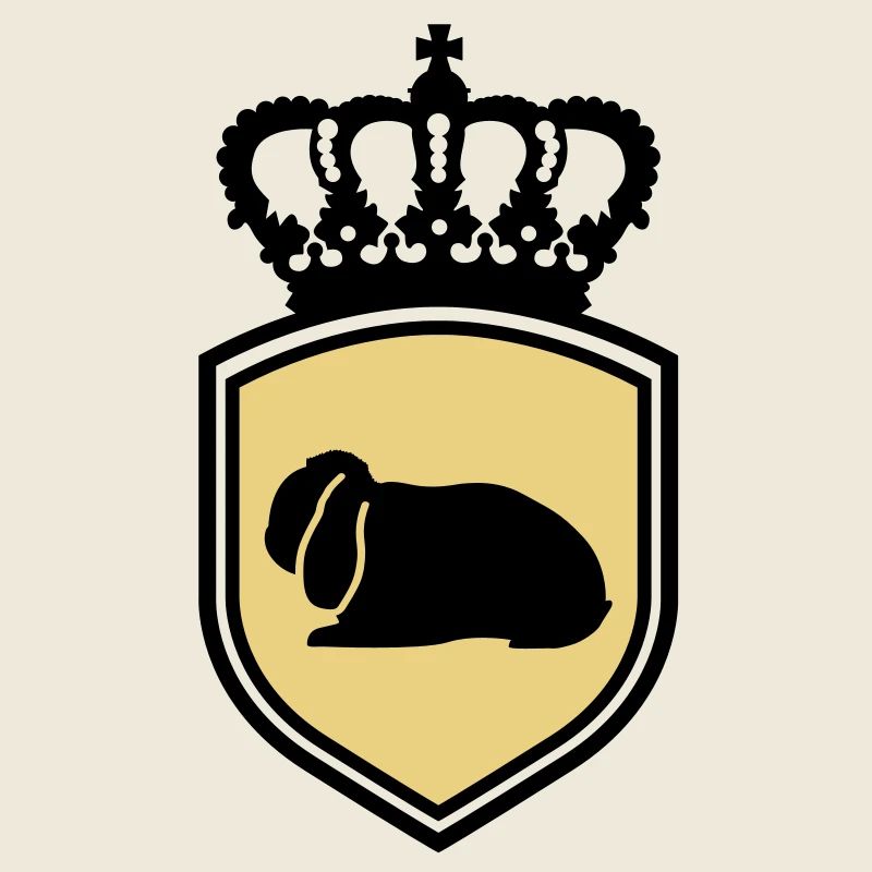 NHD emblème nain manteau de lapin de Lop de la