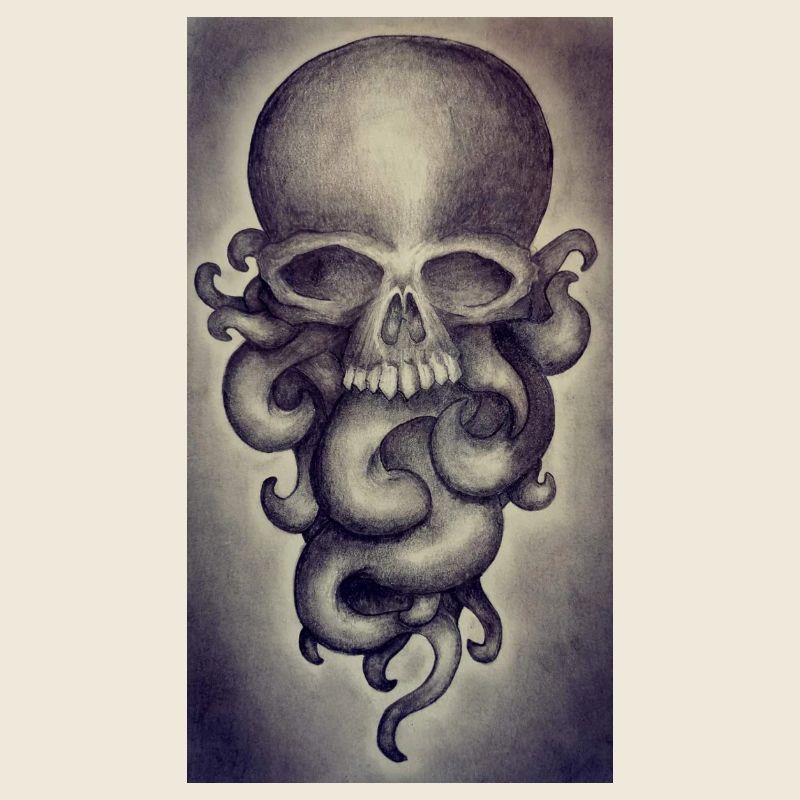 skull logo