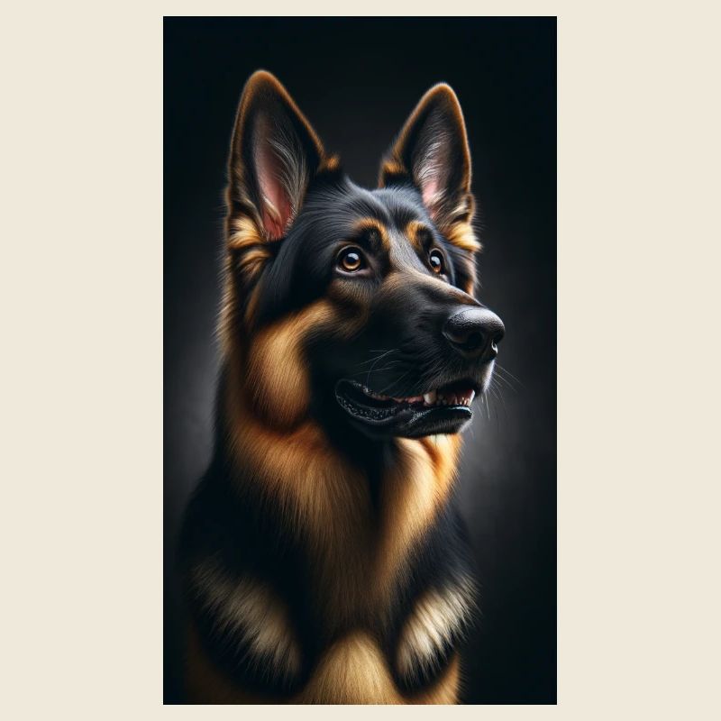 Hund Deutscher Schäferhund