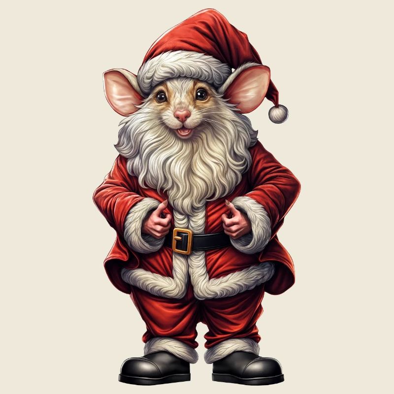 Santa Mouse 🎄🧀