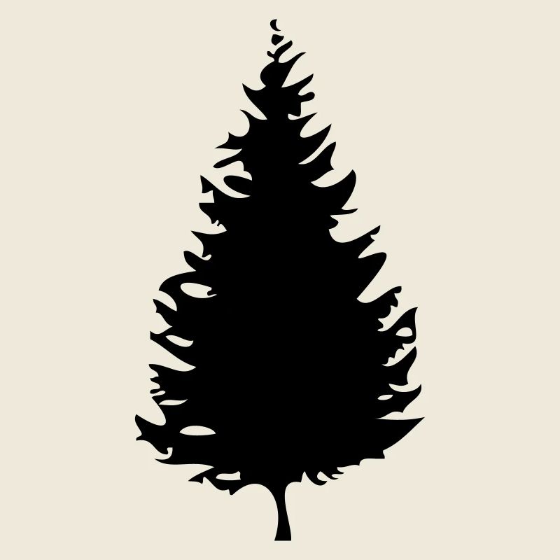 a décrit, ombrager, nature, silhouette, forêt,