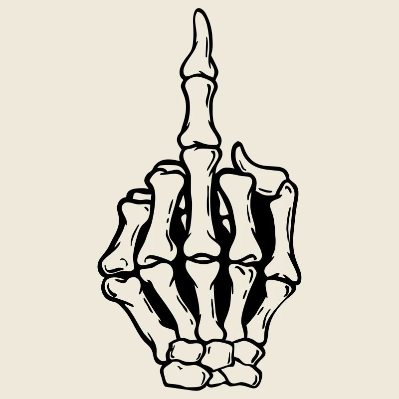 Skull finger
