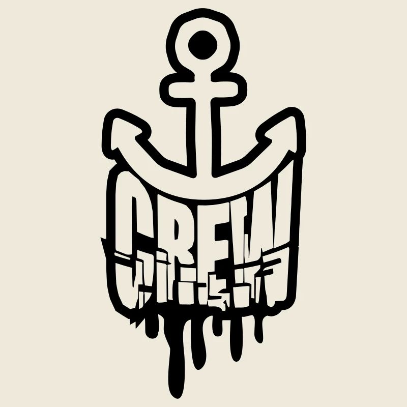 Graffiti Crew Anchor Stamp