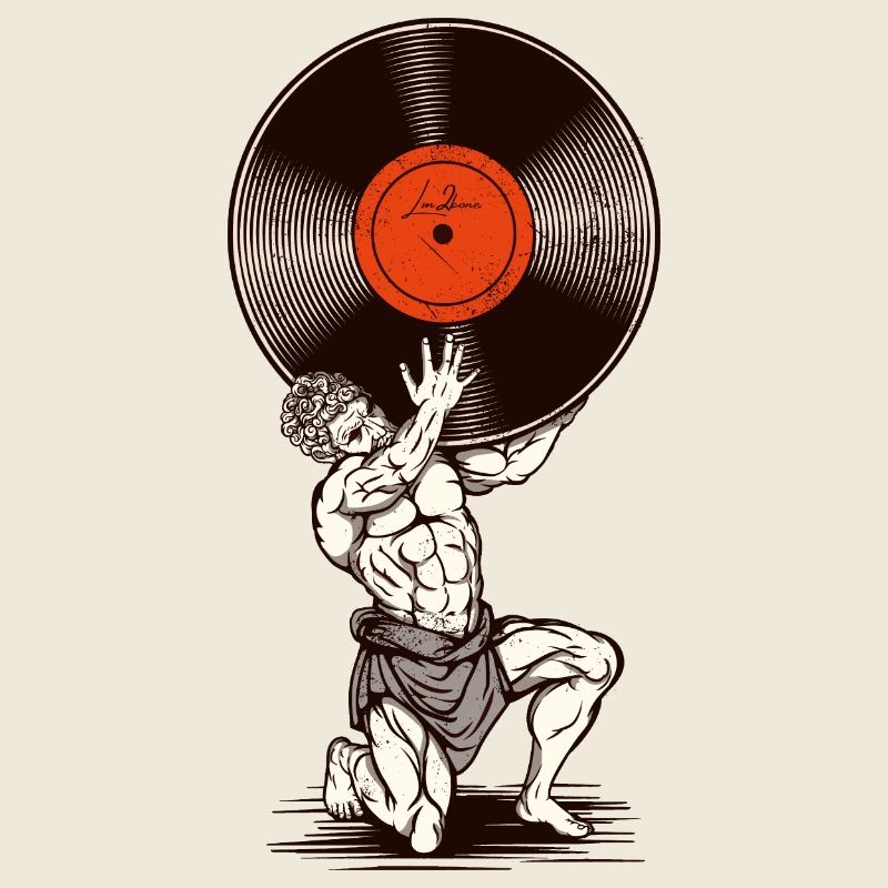 vinyl statue
