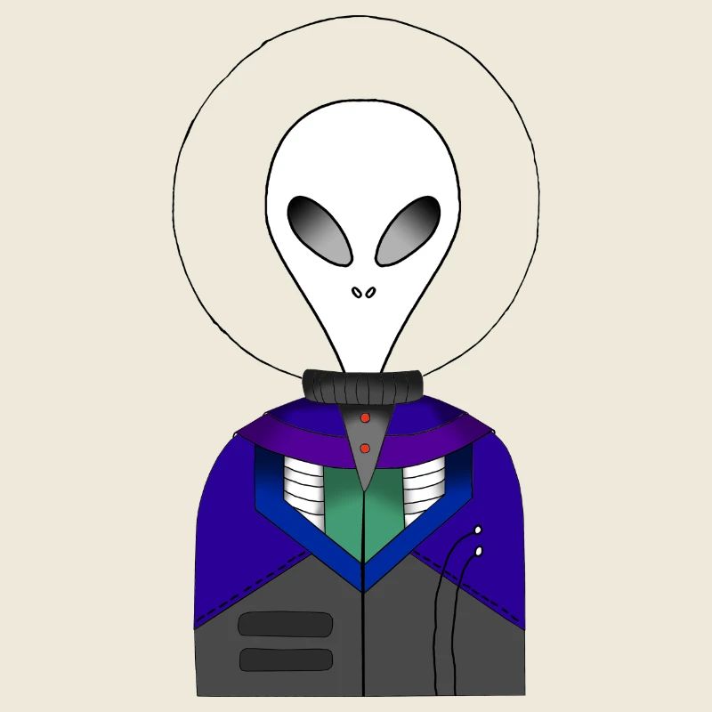 Explorateur galactique Alien