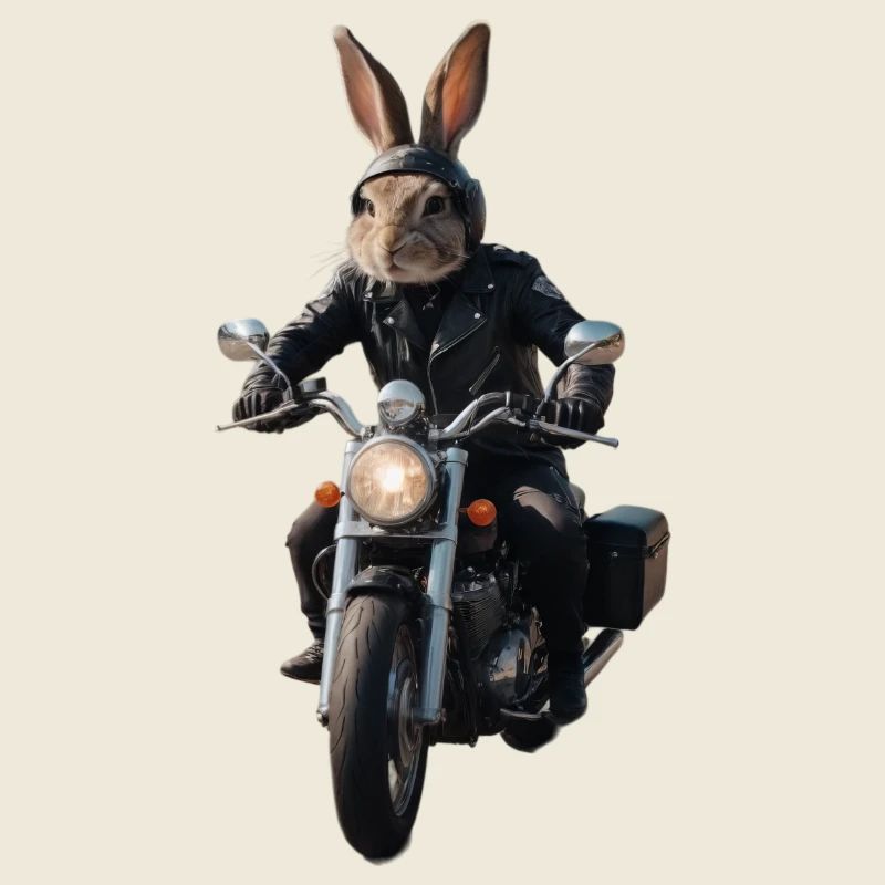 Biker Hase