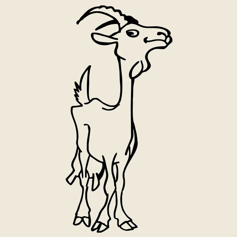 Ziegen Kitz
