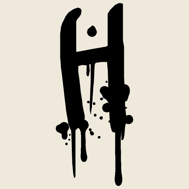 Graffiti H gouttes Farbklex spray