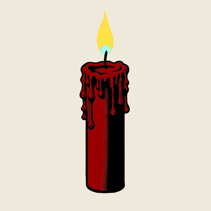 Kerze | Kerzenschein Advent candle-wind