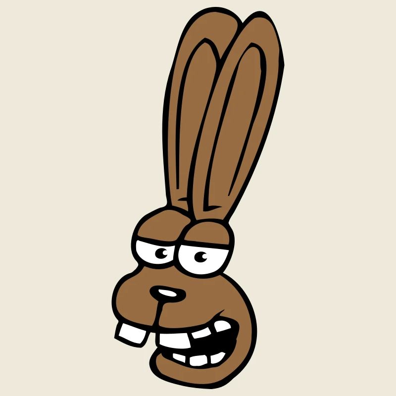 Bunny Rabbit Bunny Cartoon Silly Bunny Teeth