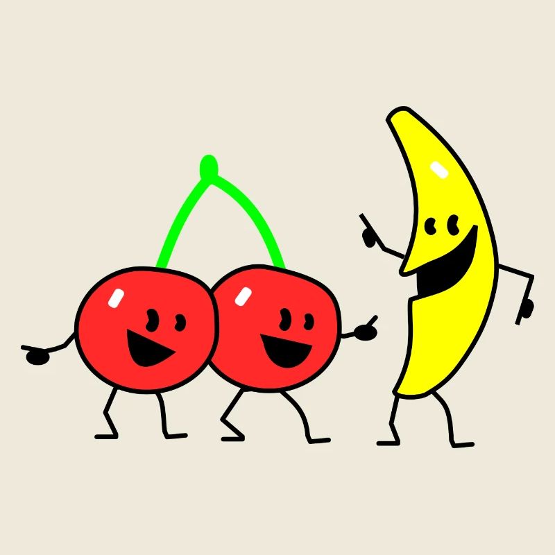 fruit salad cherry banana