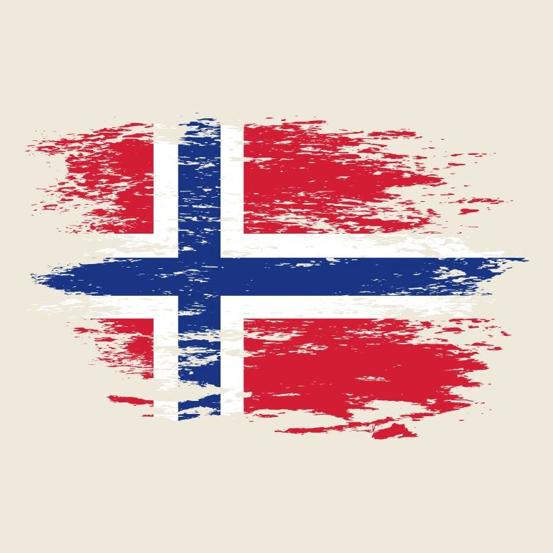 Drapeau de la Norvège utilisé