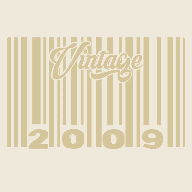 vintage 2009 Barcode 2009: Year 2025.