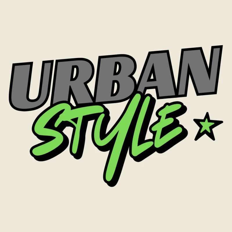 Style urbain – Look graffiti avec un accent vert