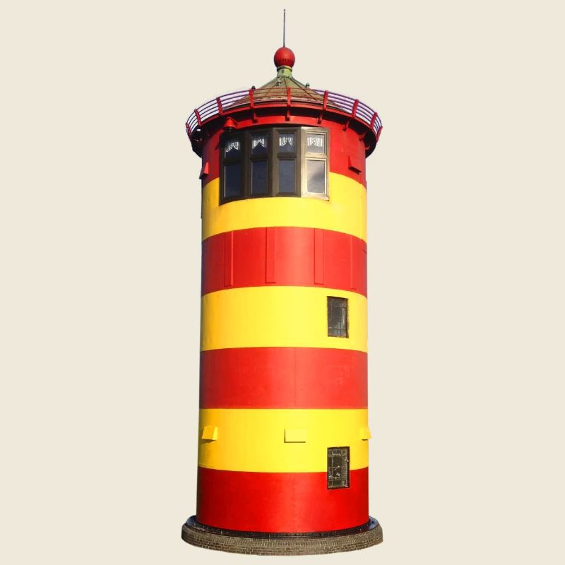 Pilsumer Leuchtturm freigestellt