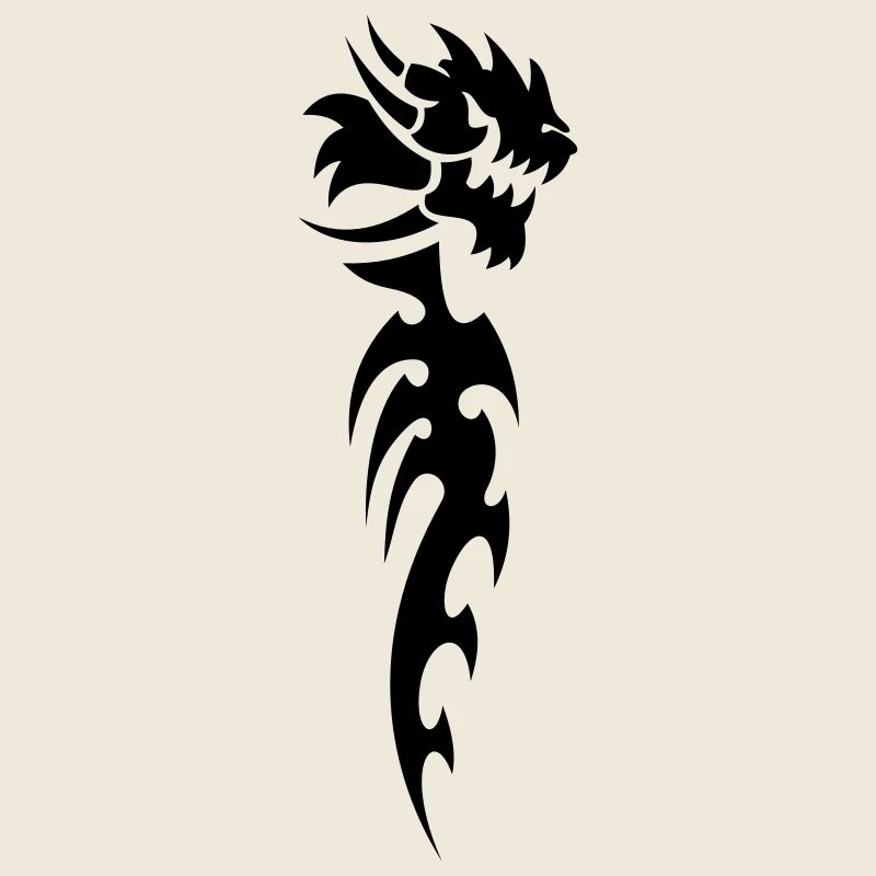 tribal dragon