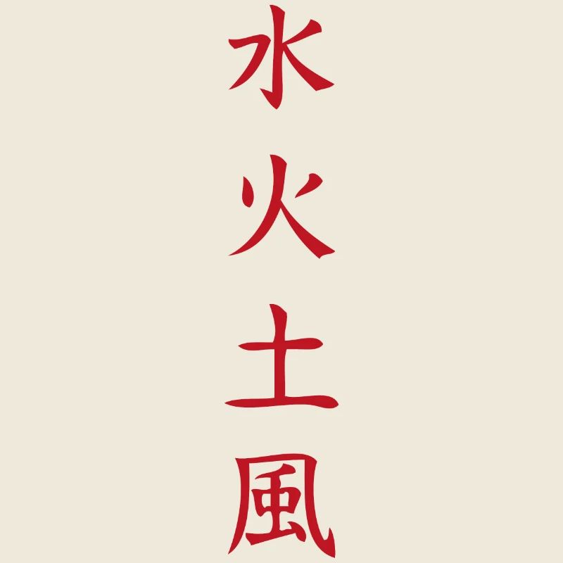 Chemise Elements : Eau, Feu, Terre, Vent