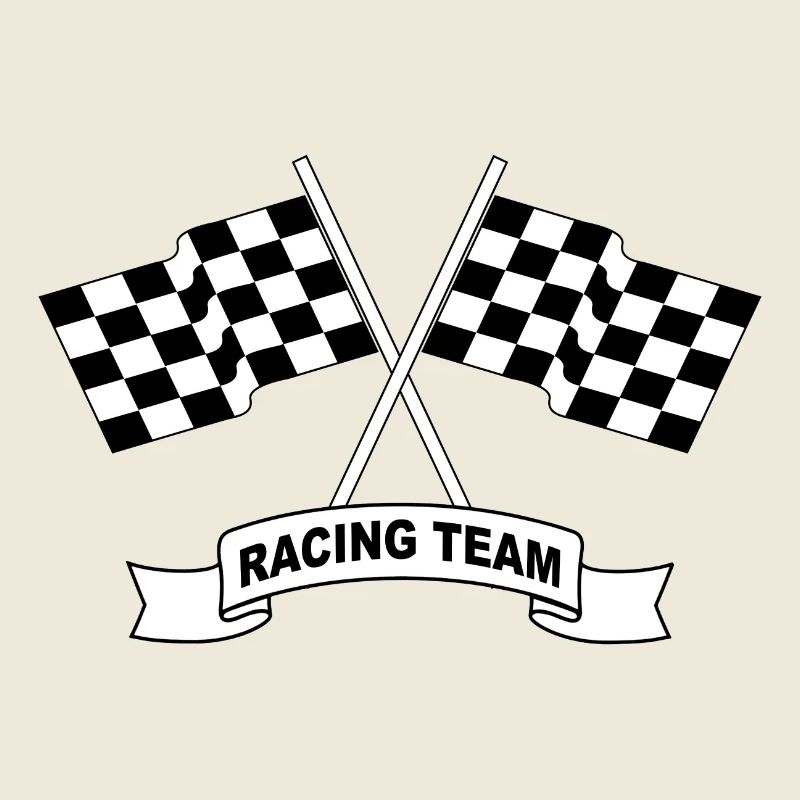racing team flags