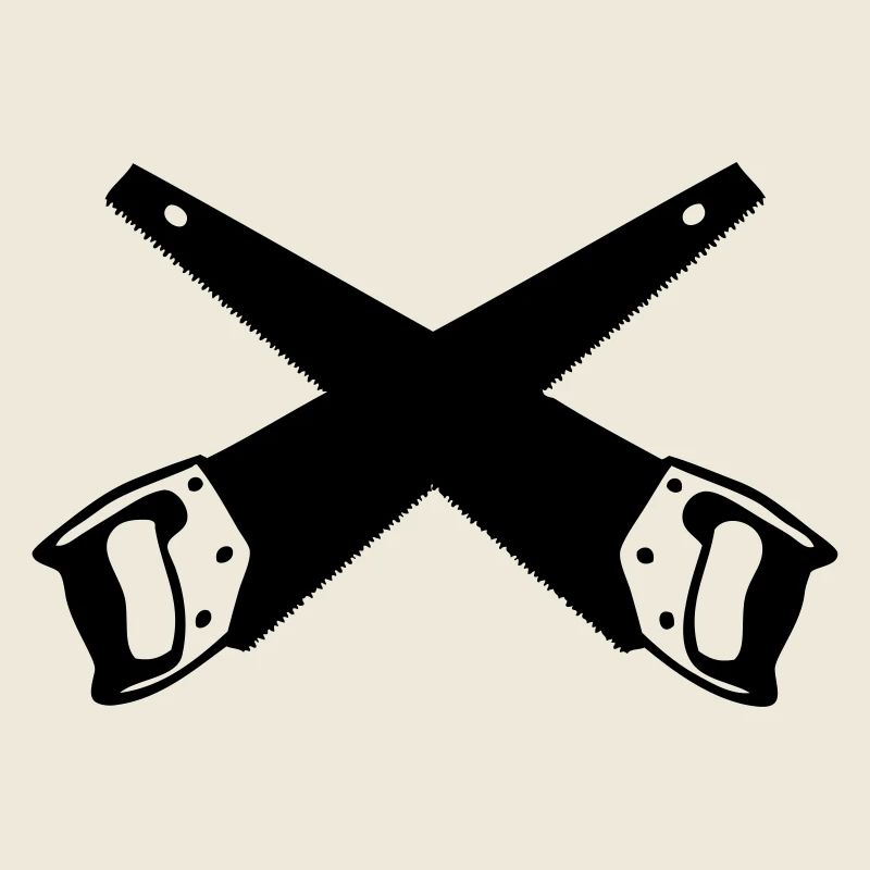 Handwerker Säge