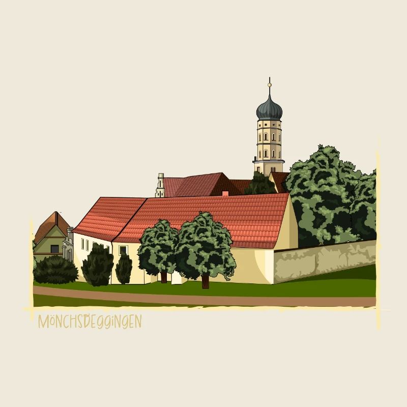 Mönchsdeggingen // Illustration