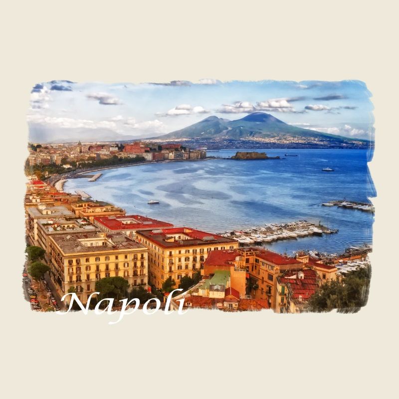 Le golfe de Naples en Italie