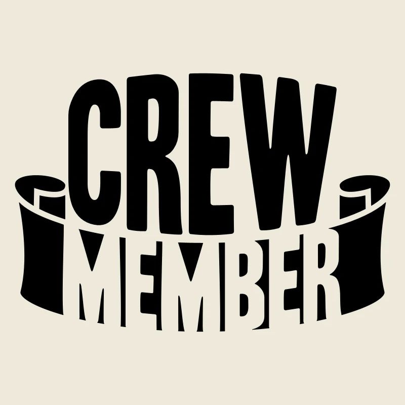 Cool Crew Member Banner Logo
