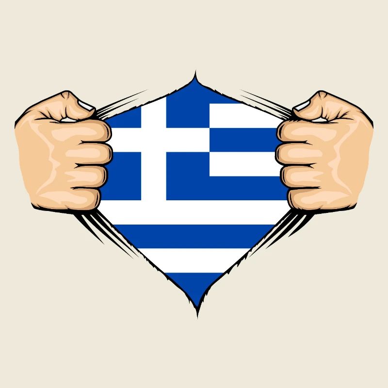 Greece Flag Design