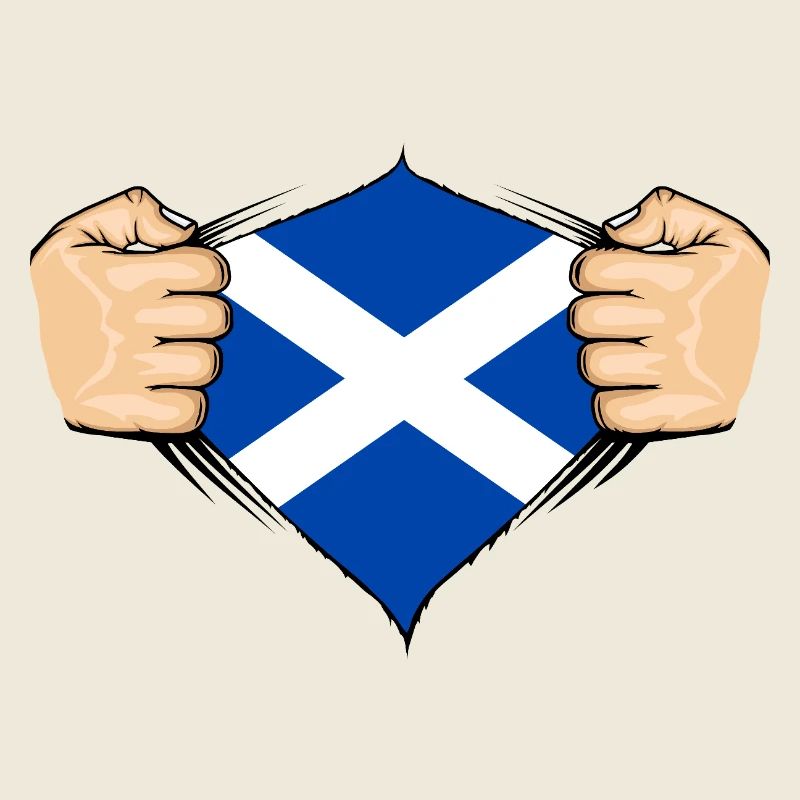 Conception du drapeau de l’Écosse