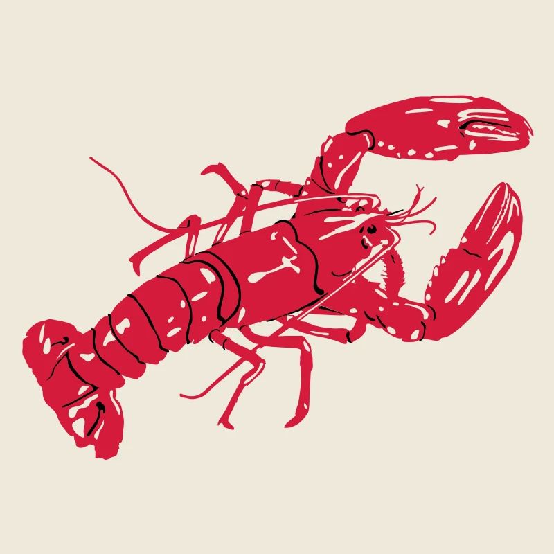 LobsterWhiteTee