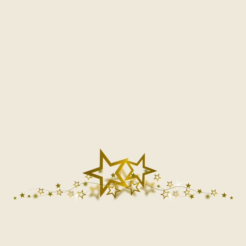 Sternrahmen Gold
