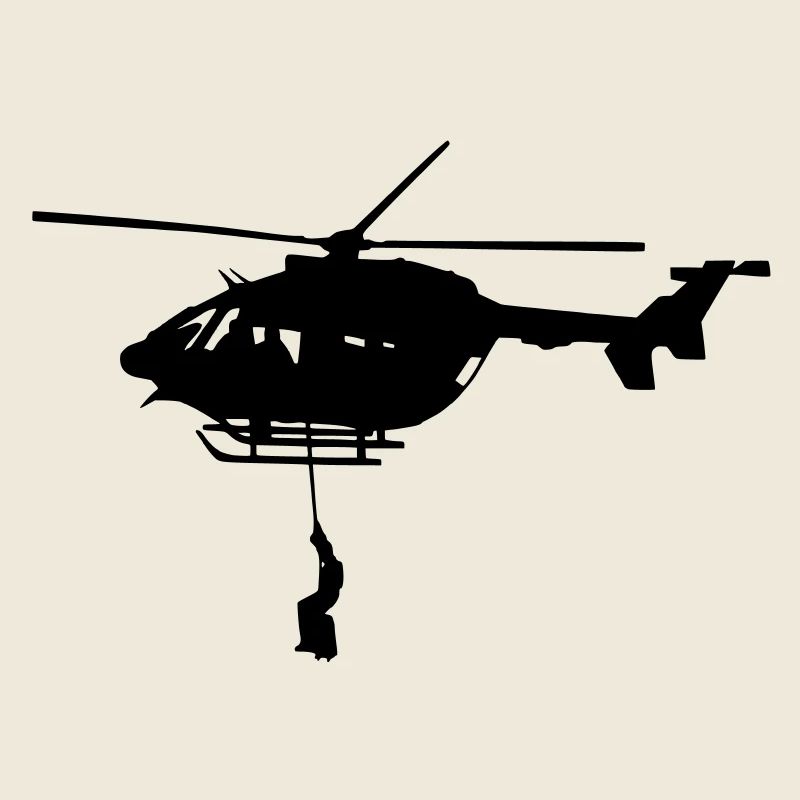 Drachen Hubschrauberbergung