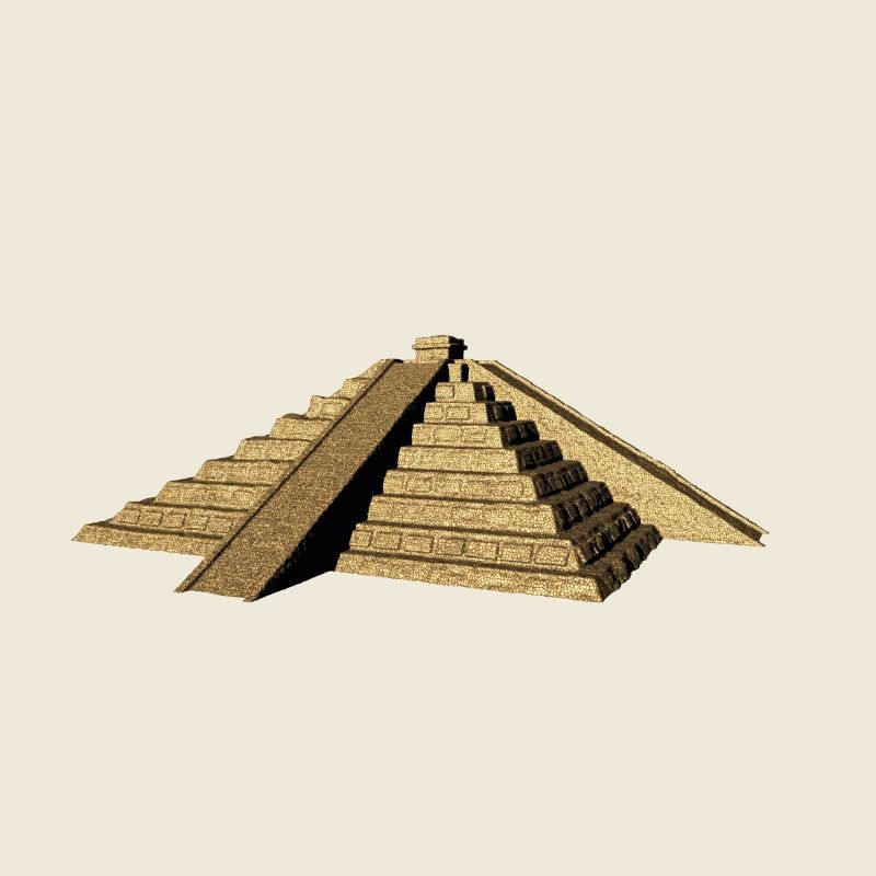 maya or de la pyramide