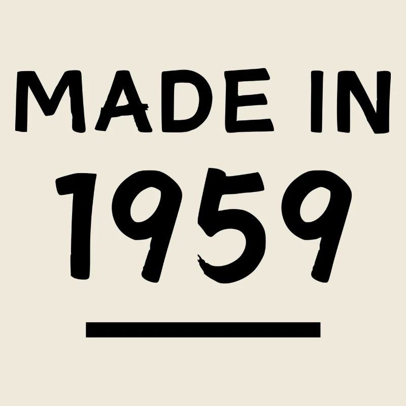 Fabriqué en 1959 - Année de naissance / Anniversaire