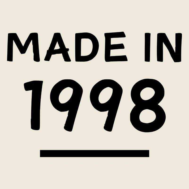 Fabriqué en 1998 - Année de naissance / Anniversaire
