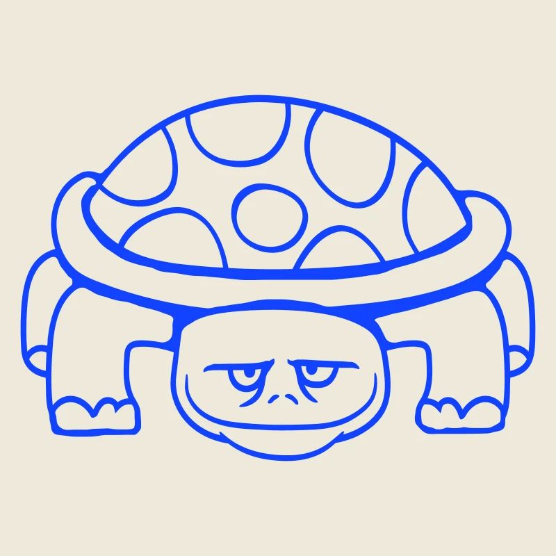 Turtle Cute Cute Funny Turtle Shell