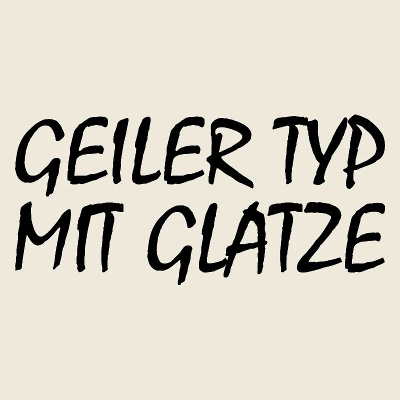 geiler typ mit glatze