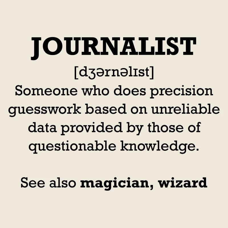 Journalist - wizard