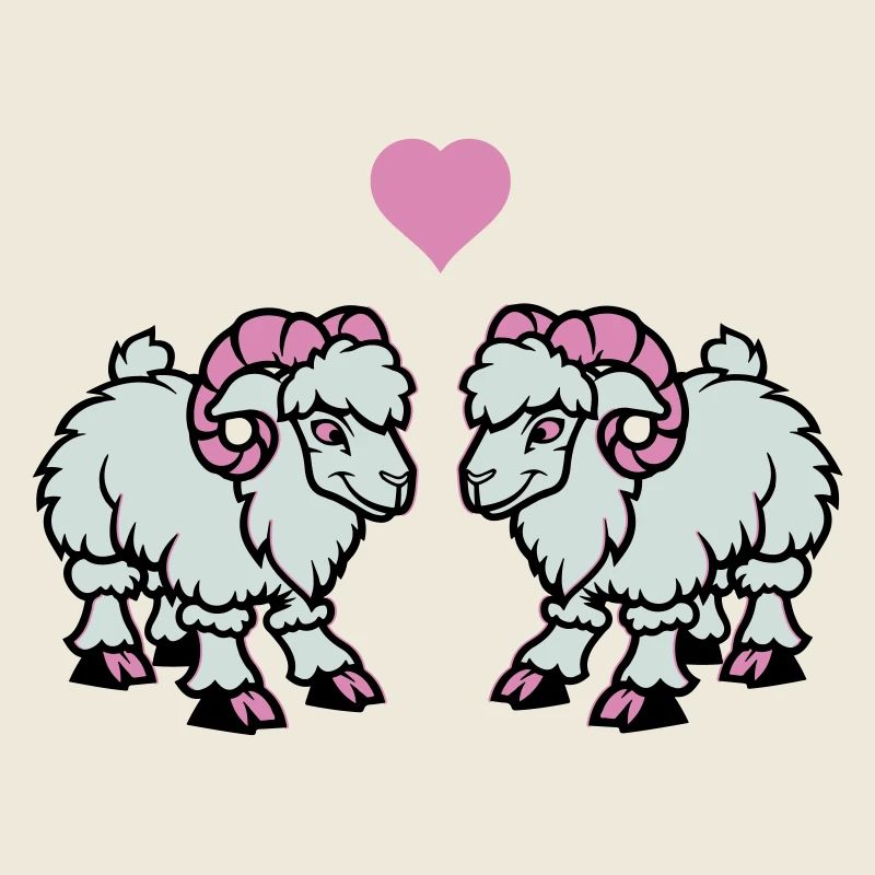 Sheep Comic Aries Love