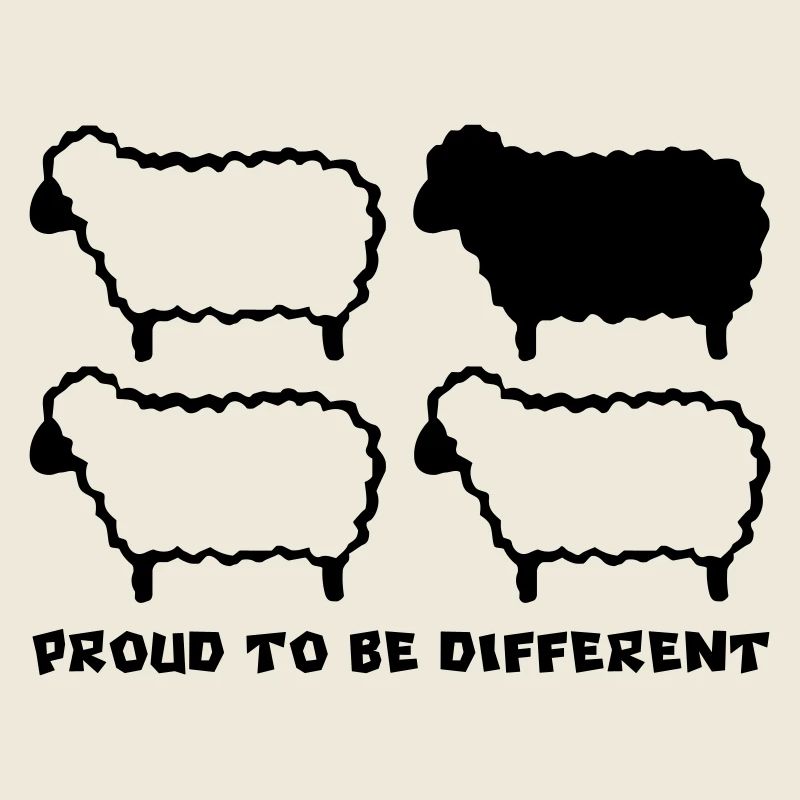 MOUTONS DIFFÉRENTS - 1C