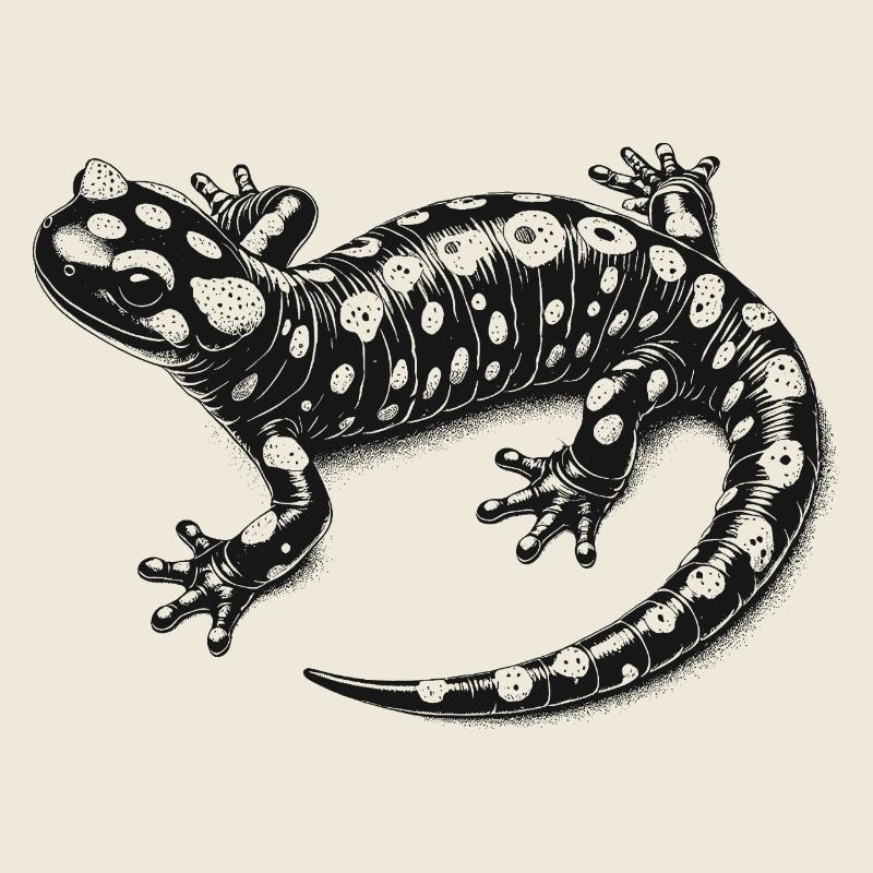 Fire salamander